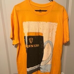 Guinness Bright Orange Graphic Tee